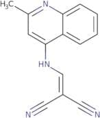 (((2-methyl-4-quinolyl)amino)methylene)methane-1,1-dicarbonitrile