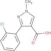 3-(2-Chlorophenyl)-1-methyl-1H-pyrazole-4-carboxylic acid