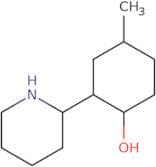 4-Methyl-2-(piperidin-2-yl)cyclohexan-1-ol