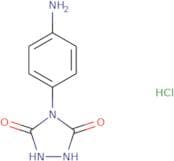 4-(4-Aminophenyl)-1,2,4-triazolidine-3,5-dione hydrochloride