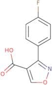 3-(4-Fluoro-phenyl)-isoxazole-4-carboxylic acid