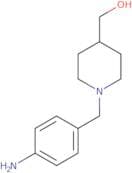 {1-[(4-Aminophenyl)methyl]piperidin-4-yl}methanol