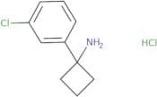1-(3-Chlorophenyl)cyclobutan-1-amine hydrochloride