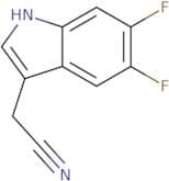 2-(5,6-Difluoro-1H-indol-3-yl)acetonitrile