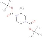 1,4-Di-tert-butyl 2-methylpiperazine-1,4-dicarboxylate