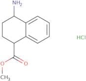 Methyl 4-amino-1,2,3,4-tetrahydronaphthalene-1-carboxylate hydrochloride
