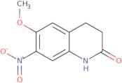 6-Methoxy-7-nitro-1,2,3,4-tetrahydroquinolin-2-one