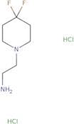 2-(4,4-Difluoropiperidin-1-yl)ethan-1-amine dihydrochloride