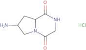 (7S,8aS)-7-Aminohexahydropyrrolo[1,2-a]pyrazine-1,4-dione hydrochloride