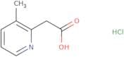 2-(3-Methylpyridin-2-yl)acetic acid hydrochloride