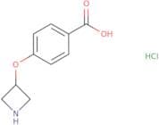 4-(3-Azetidinyloxy)benzoic acid hydrochloride