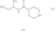 N-(Butan-2-yl)piperidine-4-carboxamide dihydrochloride