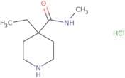 4-Ethyl-N-methyl-4-piperidinecarboxamide hydrochloride