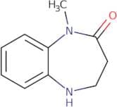 1-Methyl-2,3,4,5-tetrahydro-1H-1,5-benzodiazepin-2-one