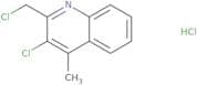 3-Chloro-2-(chloromethyl)-4-methylquinoline hydrochloride