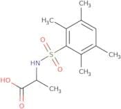 2-(2,3,5,6-Tetramethylbenzenesulfonamido)propanoic acid