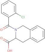 2-(2-Chlorobenzoyl)-1,2,3,4-tetrahydroisoquinoline-3-carboxylic acid