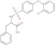 N-([4-(2-Chlorophenoxy)phenyl]sulfonyl)phenylalanine