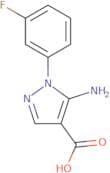 5-Amino-1-(3-fluorophenyl)-1H-pyrazole-4-carboxylic acid
