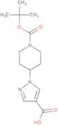 1-{1-[(tert-Butoxy)carbonyl]piperidin-4-yl}-1H-pyrazole-4-carboxylic acid
