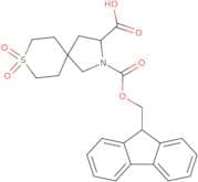 2-{[(9H-Fluoren-9-yl)methoxy]carbonyl}-8,8-dioxo-8λ6-thia-2-azaspiro[4.5]decane-3-carboxylic acid