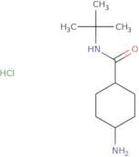 4-Amino-N-tert-butylcyclohexane-1-carboxamide hydrochloride