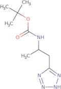 tert-Butyl N-[1-(1H-1,2,3,4-tetrazol-5-yl)propan-2-yl]carbamate