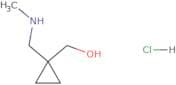 {1-[(Methylamino)methyl]cyclopropyl}methanol hydrochloride