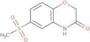 6-Methanesulfonyl-3,4-dihydro-2H-1,4-benzoxazin-3-one