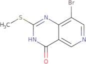 8-Bromo-2-(methylsulfanyl)-3H,4H-pyrido[4,3-d]pyrimidin-4-one
