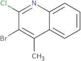 3-Bromo-2-chloro-4-methylquinoline