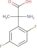 2-Amino-2-(2,5-difluorophenyl)propanoic acid