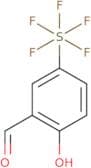 2-hydroxy-5-(pentafluoro-λ6-sulfanyl)benzaldehyde