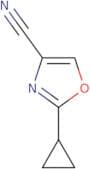 2-Cyclopropyl-1,3-oxazole-4-carbonitrile