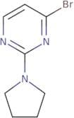 4-Bromo-2-(pyrrolidin-1-yl)pyrimidine