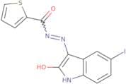5-iodo-3-(thiophene-2-carboxylhydrazidyl)-2-oxoindoline