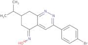 3-(4-bromophenyl)-5-(hydroxyimino)-7-(isopropyl)-6,7,8-trihydrocinnoline