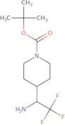 tert-Butyl 4-(2,2,2-trifluoro-1-aminoethyl)piperidine-1-carboxylate