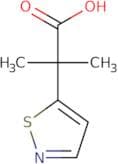 2-Methyl-2-(1,2-thiazol-5-yl)propanoic acid