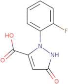 1-(2-Fluorophenyl)-3-hydroxy-1H-pyrazole-5-carboxylic acid