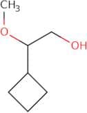 2-Cyclobutyl-2-methoxyethan-1-ol
