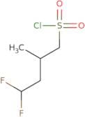 4,4-Difluoro-2-methylbutane-1-sulfonyl chloride