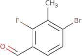 4-Bromo-2-fluoro-3-methylbenzaldehyde