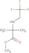 Methyl 2-methyl-2-((2,2,2-trifluoroethyl)amino)propanoate