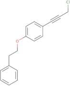 1-(3-Chloroprop-1-yn-1-yl)-4-phenethoxybenzene
