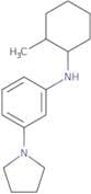 N-(2-Methylcyclohexyl)-3-(pyrrolidin-1-yl)aniline