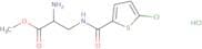 Methyl (2S)-2-amino-3-[(5-chlorothiophen-2-yl)formamido]propanoate hydrochloride