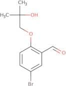 5-Bromo-2-(2-hydroxy-2-methylpropoxy)benzaldehyde