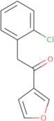 2-(2-Chlorophenyl)-1-(furan-3-yl)ethan-1-one