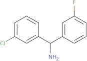 (3-Chlorophenyl)(3-fluorophenyl)methanamine